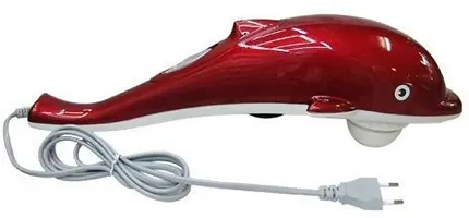 Dolphin Handheld Body Massager For Pain Relief With Powerful Vibration For Unisex-thumb1