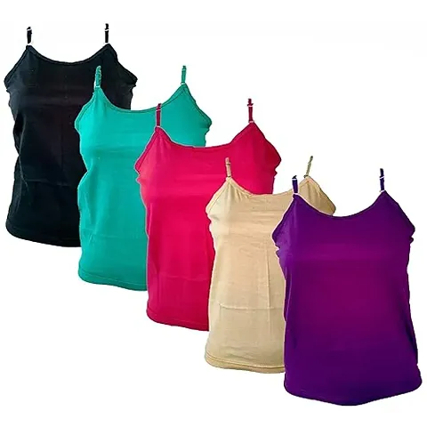 Girls Camisole Slip Multicolor