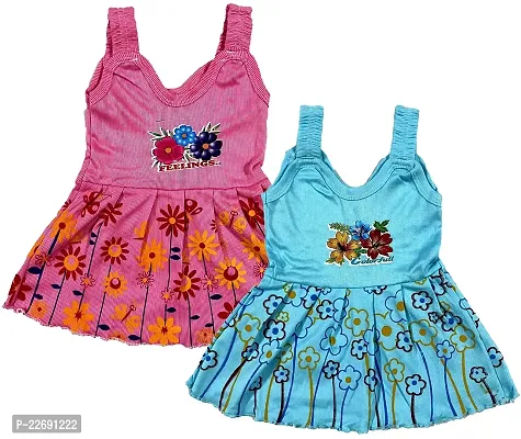 Jungle Berry Baby Girls Casual Dress Panties | pack of 2 | Multicolored (2 Combo)-thumb0