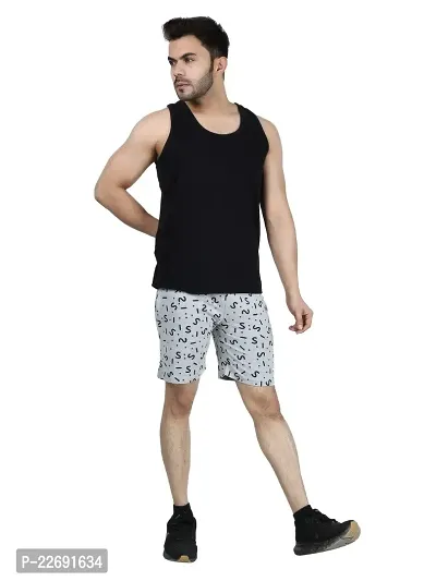Jungle Berry Men's Cotton Shorts | All Over Printed Shorts | Pack of 3 | Regular Fit-thumb5