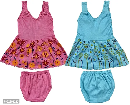 Jungle Berry Baby Girls Casual Dress Panties | pack of 2 | Multicolored (2 Combo)-thumb3
