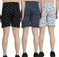 Jungle Berry Men's Cotton Shorts | All Over Printed Shorts | Pack of 3 | Regular Fit-thumb1