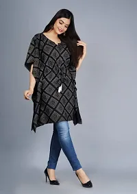 GORA Women's Latest Rayon Printed Kurti/Kaftan/Tunic with 3/4 Sleeves-05-thumb4