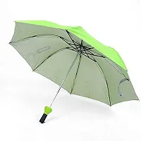 Double Layered Folding Portable Wine Bottle Umbrella With Cover Stylish Bottle Umbrella (GREEN)-thumb1