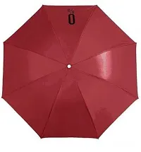 Double Layer Folding Portable Wine Bottle Umbrella With Cover Or UV Protection Umbrella (MAROON) PAK OF 1-thumb1