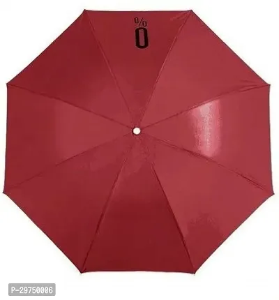 Double Layer Folding Portable Wine Bottle Umbrella With Cover Or UV Protection Umbrella (MAROON) PAK OF 1-thumb2