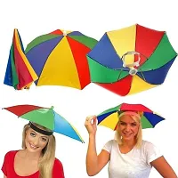 Hands Free Adjustable Size Umbrella Hat For All-thumb2