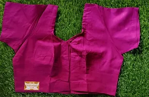 Combo pack of 2pcs short sleeve Yellow  Purple color Blouse-thumb1