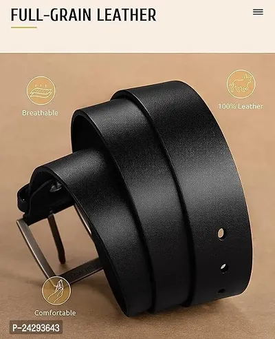 Classic Reversible PU-Leather Formal Belt For Men-thumb0