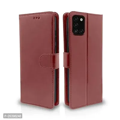 Samsung Galaxy A31 Brown Flip Cover
