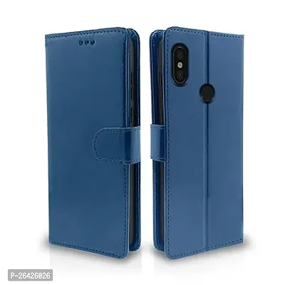 Mi Redmi Note 6 Pro Blue Flip Cover