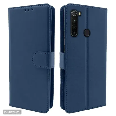 Mi Redmi Note 8  Blue Flip Cover