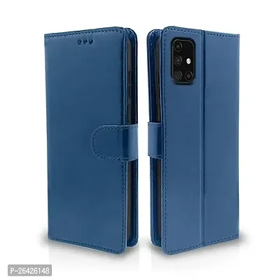 Samsung Galaxy M31s Blue Flip Cover