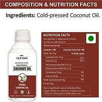 OLD GOA Cold Pressed Organic Natural Pure Cold Pressed Coconut For Healthy Hair and Great for Cooking  Personal Care - 500 ml-thumb2