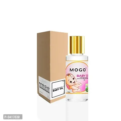 MOGO Baby Oil - Organic Virgin Coconut Oil Perfect For Your Babys Soft  Senstive Skin - 100 ML