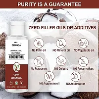 OLDGOA Copra Pure Coconut Oil For Cooking | Cold Pressed Coconut Cooking Oil, Healthy Hair  Personal Care - 500 ml-thumb1