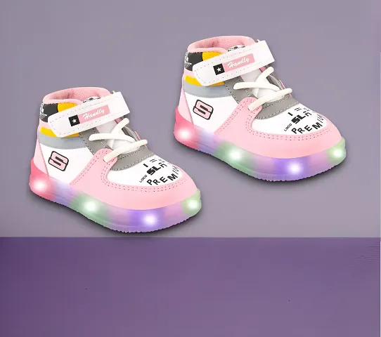 Handly Collection Kids LED Light Up Shoes