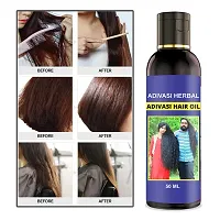 Adivasi Herbal - Aayurvedic Hair GrowthOil For Hair Falls , Dandruff , Follicle , Scalp And All Type Of Hair Problems Are Solve In One Hair Oil ..... Best Hair Care Product { Adivasi Herbal Hair Oil }-thumb2