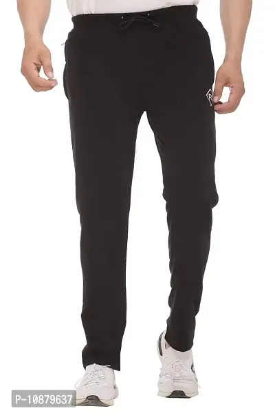 FC Solid Men Raguler fit Trackpant Black