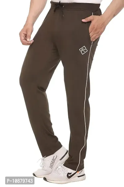 FC Men Solid Trackpant(Olive-M)-thumb5