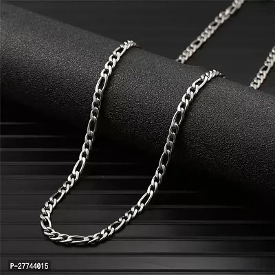 Alluring Silver Metal Chain For Men-thumb2