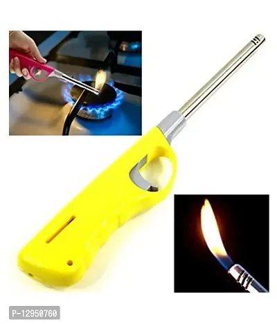 Kitchen Stove/Candle with Adjustable Flame Plastic Gas Lighter-thumb0