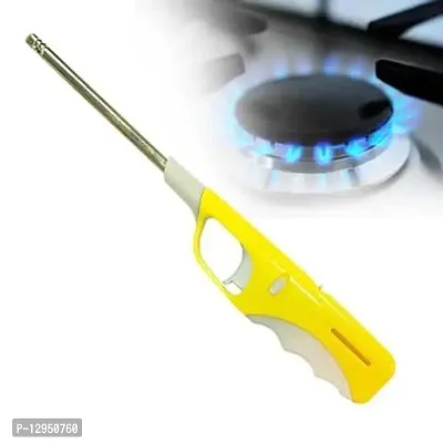 Kitchen Stove/Candle with Adjustable Flame Plastic Gas Lighter-thumb4