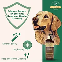 PETCAST BRIGHTENING SHAMPOO for Dogs And Cats 300ML Whitening and Color Enhancing WITH PET FRIENDLY FRAGNANCE Dog Shampoo 300 ml-thumb1