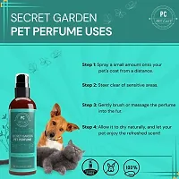 PETCAST COMBO OF 2 SHINE TALE BIGHTNINGSHAMPOO And SECRET GARDEN PET PERFUME 400ML Whitening and Color Enhancing PET FRIENDLY FRAGRANCE Dog Shampoo 400 ml-thumb4