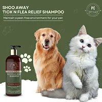 PETCAST Combo Of 3 Tick N Flea Shampoo And Conditioner And Diamond Sparkle Perfume600Ml Allergy Relief Flea and Tick Conditioning Natural Dog Shampoo 600 ml-thumb1