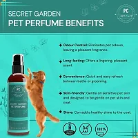 PETCAST COMBO OF 2 OAT MEAL BLISS SHEA BUTTER SHAMPOO And SECRET GARDEN PET PERFUME 400ML Whitening and Color Enhancing Antimicrobial PET FRIENDLY FRAGRANCE Dog Shampoo 400 ml-thumb4