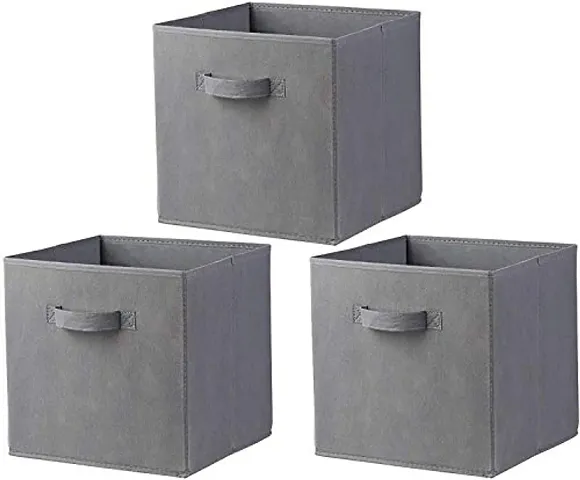 Foldable Cloth Storage Cube Baskets Drawer Organizer