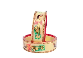 Maxflip Peacock Bangles Set For Womens-thumb1