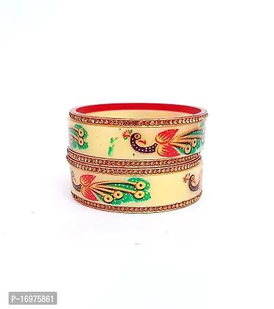 Maxflip Peacock Bangles Set For Womens