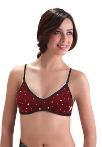 Classic Cotton Blend Women Bra Non Padded-thumb4