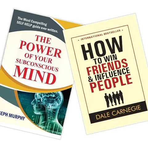 Set of 2 Mindblowing Books - The Power Of Your Subconcious Mind + How To Win Friends And Influence People - Paperback