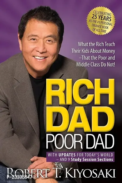 Rich Dad Poor Dad - Paperback ndash; Import, 6 August 2022 by Robert T. Kiyosaki (Author)-thumb0
