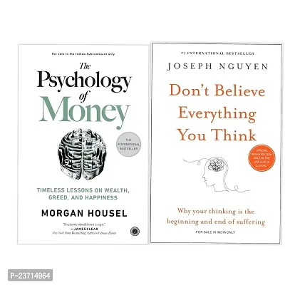 Combo Of 2 Books  - Phycology of Money   Don't Believe Everything You Think