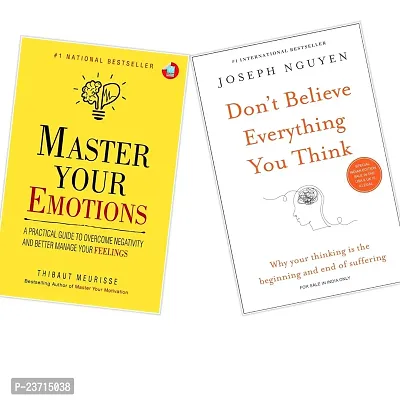 BUY 1 GET 1 BOOK FREE  - Master Your Emotions + FREE {Dont Beleive Everything You Think} - Paperback