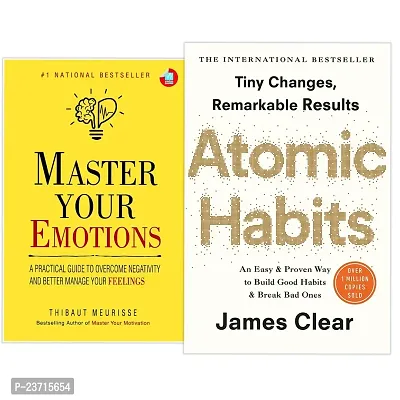 Buy 1 Get 1 Book Free - Master Your Emotion by Thibaut Meuiisse    + Atomic Habits  by James Clear- Paperback