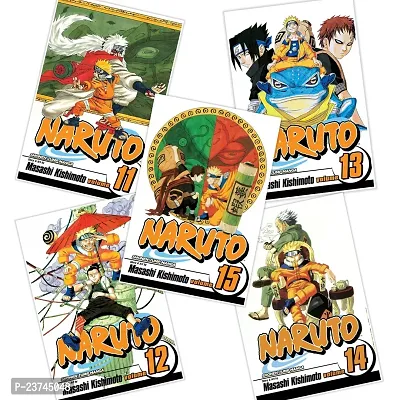 Naruto Vol - 11,12,13,14  15 - Paperback-thumb0