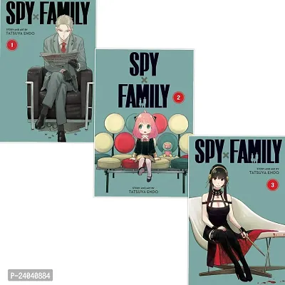 Spy x Family, Vol. 1 , 2  3 (Volume 1) [Paperback] Endo, Tatsuya Paperback ndash; 1 January 2020 ​-thumb0