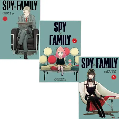 Spy x Family, Vol. 1 , 2  3 (Volume 1) [Paperback] Endo, Tatsuya Paperback ndash; 1 January 2020 ​