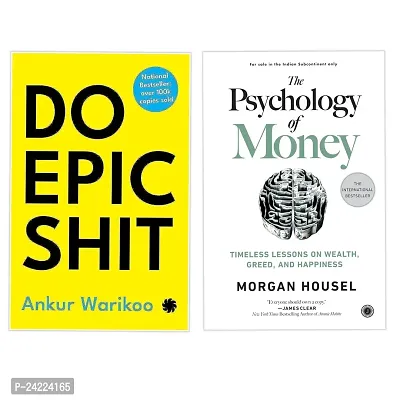 Set of 2 Books  - Do Epic Shit + The Psychology Of Money -Paperback