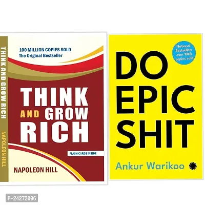 Set Of 2 Books - Do Epic Shit + Think And Grow Rich - Paperback