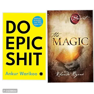 Set Of 2 Books - Do Epic Shit + THE MAGIC - Paperback-thumb0