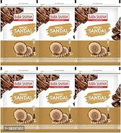 Archita Baba Shyam Premium Wet Long Dhoop Sticks- Pack of 6, 120 Sticks (20 Sticks per Pouch) (Sandal)