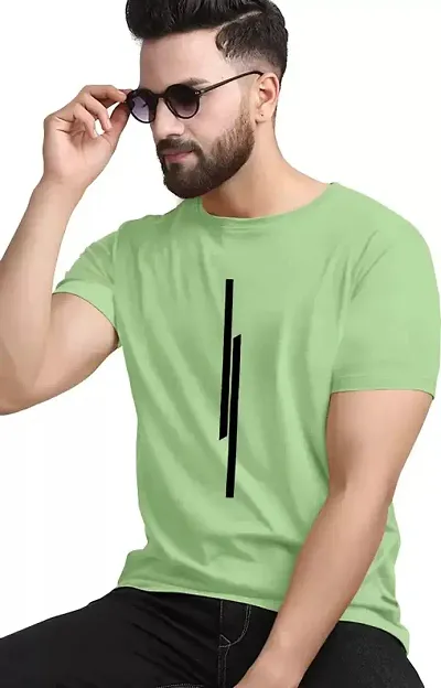 KAJARU Two LINE Unique Tshirt for Men