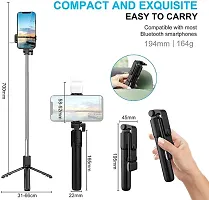 R1s Bluetooth Selfie Sticks with Remote and Selfie Light, 3-in-1 Multifuncti-thumb1