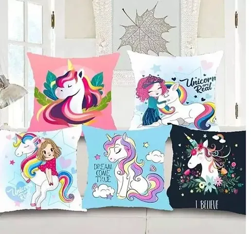Printed Cushion Cover Set of 5